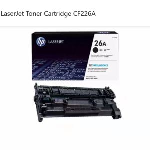 HP 26A Black LaserJet Toner Cartridge (CF226A) HP 26A Black LaserJet Toner Cartridge (CF226A)