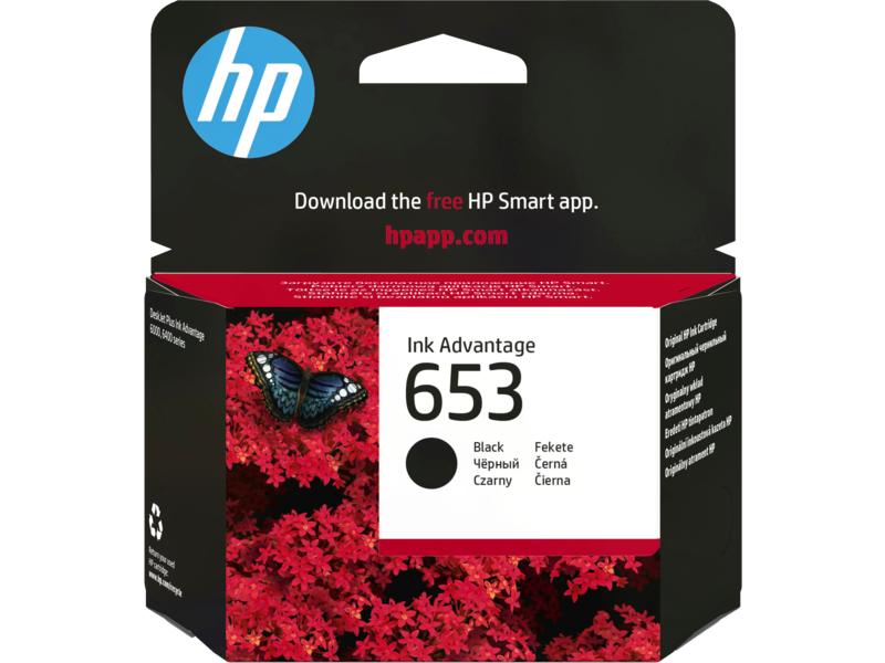 HP 653 Black Ink Cartridge (3YM75AE) - Protobrand Nigeria Limited