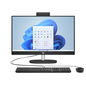 HP 23.8″ All-In-One 24-cr1049nh Desktop Computer Intel Core Ultra5 512GB SSD 8GB Ram 24″ Screen FreeDos (C36Y5EA)